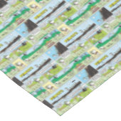 Snoopy en vrienden | Ga kamperen Tafelkleed (Gekanteld)