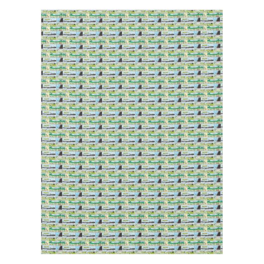 Snoopy en vrienden | Ga kamperen Tafelkleed (Voorkant)