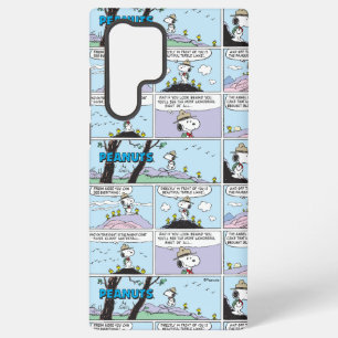 Snoopy en vrienden Ga wandelen Samsung Galaxy Hoesje