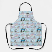 Snoopy en vrienden | Ga wandelen Schort (Voorkant)