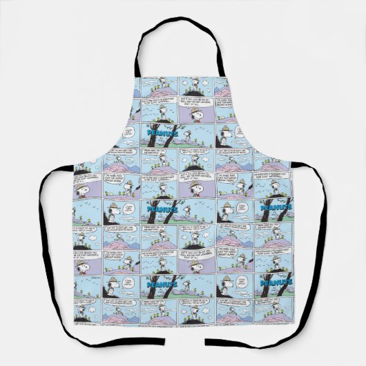 Snoopy en vrienden | Ga wandelen Schort (Voorkant)