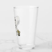 Snoopy en Woodstock Mummies Glas (Links)