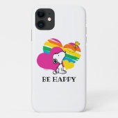 Snoopy en Woodstock | Rainboogharten Case-Mate iPhone Case (Achterkant)