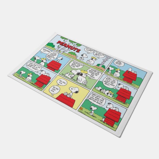 Snoopy en zijn broers Andy en Olaf Deurmat (Schuin)