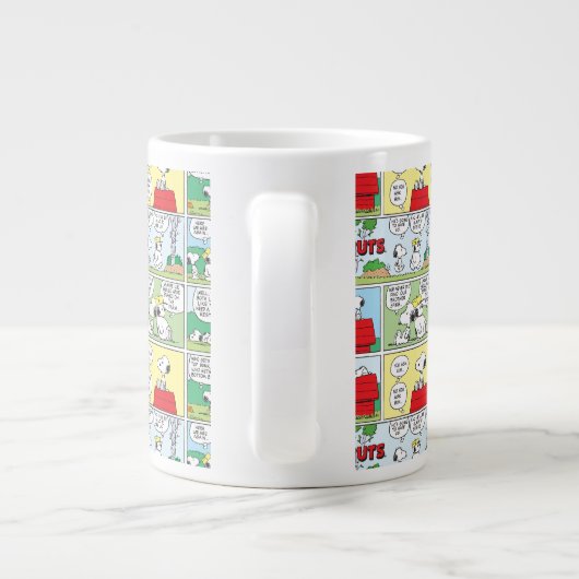 Snoopy en zijn broers Andy en Olaf Extra Grote Beker (Achterkant)