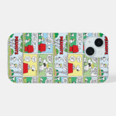 Snoopy en zijn broers Andy en Olaf iPhone 15 Hoesje (Achterkant horizontaal)