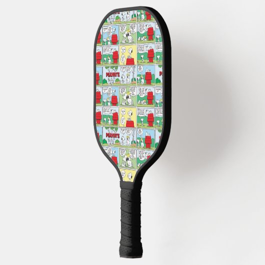 Snoopy en zijn broers Andy en Olaf Pickleball Paddle (Links)