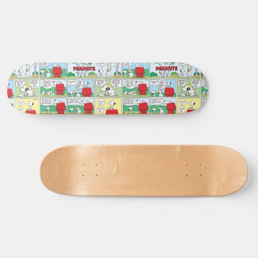 Snoopy en zijn broers Andy en Olaf Skateboard (Horizontaal)