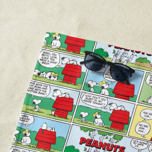 Snoopy en zijn broers Andy en Olaf Strandlaken (In situ)