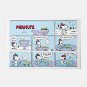 Snoopy & Friends Hockey spel Deurmat (Voorkant)