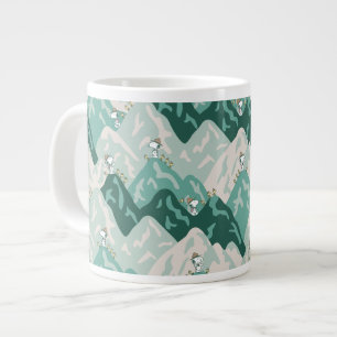 Snoopy Great Outdoor Pattern Extra Grote Beker