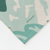 Snoopy Great Outdoor Pattern Fleece Deken (Hoek)