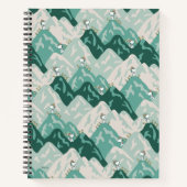 Snoopy Great Outdoor Pattern Notitieboek (Voorkant)
