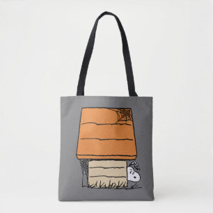 Snoopy Halloween Spin Web Doghouse Draagtas
