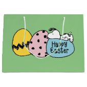 Snoopy - Happy Easter Groot Cadeauzakje (Voorkant)