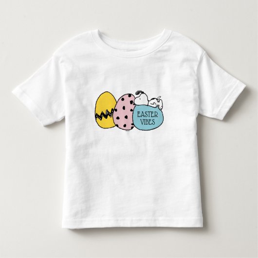 Snoopy - Happy Easter Kinder Shirts (Voorkant)