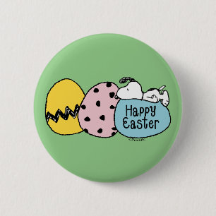 Snoopy - Happy Easter Ronde Button 5,7 Cm