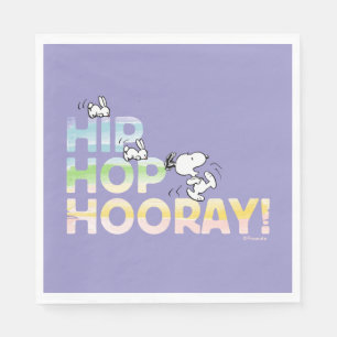 Snoopy Hip Hop Hooray Easter Servet