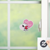 Snoopy Hugs & Kisses Raamsticker (Huis)