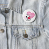 Snoopy Hugs & Kisses Ronde Button 5,7 Cm (In situ)