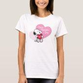 Snoopy Hugs & Kisses T-shirt (Voorkant)
