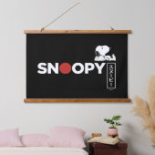 Snoopy Japanse Typografie Grafisch Hangend Wandkleed (Slaapkamer)