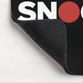 Snoopy Japanse Typografie Grafisch Muismat (Hoek)