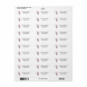 Snoopy - Joe Cool Crown Etiket (Full Sheet)