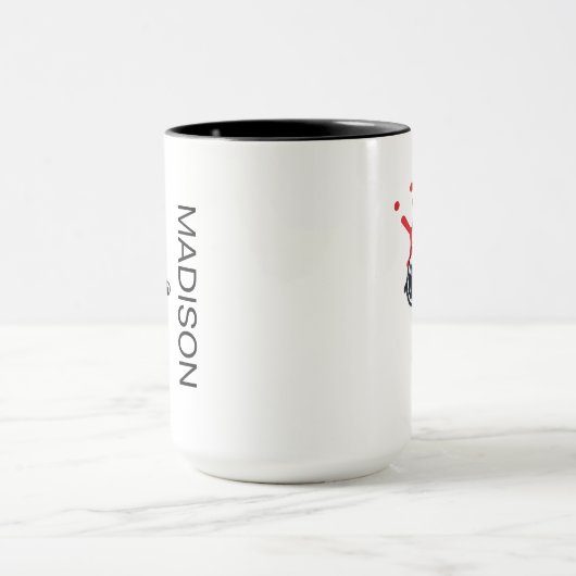 Snoopy - Joe Cool Crown | Jouw namen toevoegen Mok (Midden)