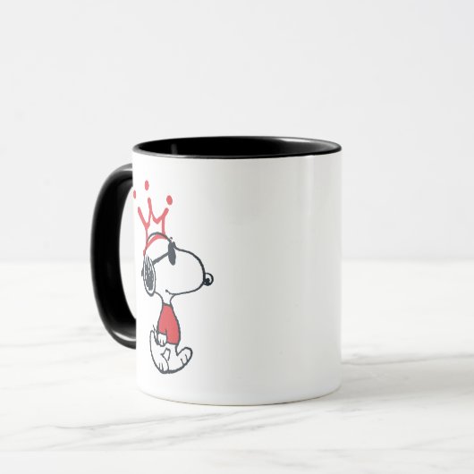 Snoopy - Joe Cool Crown Mok (Voorkant links)