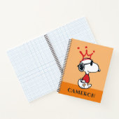 Snoopy - Joe Cool Crown Notitieboek (Binnen)