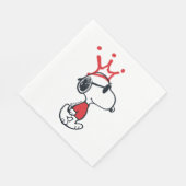 Snoopy - Joe Cool Crown Servet (Hoek)