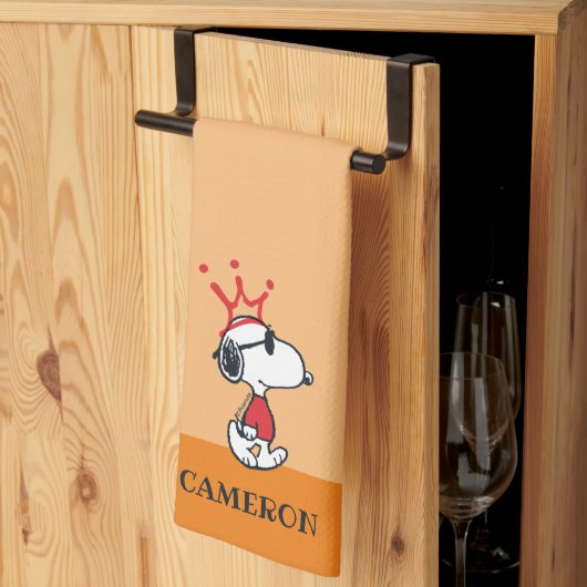 Snoopy - Joe Cool Crown Theedoek (Derde Gevouwen)