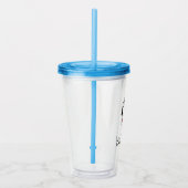 Snoopy "Joe Cool" Permanent Acryl Drinkbeker (Rechts)