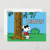 Snoopy "Joe Cool" Permanent Briefkaart (Voorkant / Achterkant)