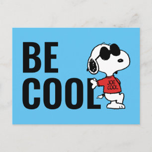 Snoopy "Joe Cool" Permanent Briefkaart