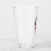 Snoopy "Joe Cool" Permanent Glas (Rechts)