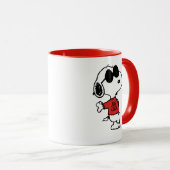 Snoopy "Joe Cool" Permanent Mok (Voorkant rechts)