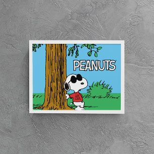 Snoopy "Joe Cool" Permanent Poster