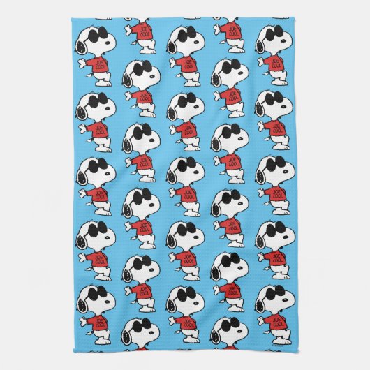 Snoopy "Joe Cool" Permanent Theedoek (Verticaal)
