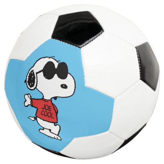Snoopy "Joe Cool" Permanent Voetbal (Drie kwart)