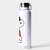 Snoopy "Joe Cool" Permanent Waterfles (Achterkant)