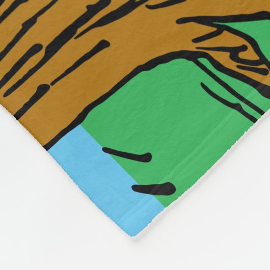 Snoopy "Joe Cool" Standing Fleece Deken (Hoek)