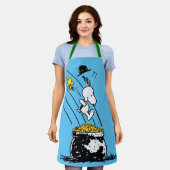 Snoopy Jumping in Pot of Gold Schort (Gedragen)