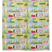 Snoopy & Linus | Het grote pompoen nieuws Douchegordijn (Voorkant)