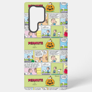 Snoopy & Linus Het grote pompoen nieuws Samsung Galaxy Hoesje