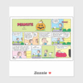 Snoopy & Linus | Het grote pompoen nieuws Sticker (Vel)