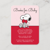 Snoopy | Little Sweetheart Baby Shower Enclosure C Informatiekaartje (Voorkant)