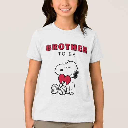 Snoopy | Little Sweetheart Tri-Blend Shirt (Voorkant)