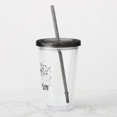 Snoopy met Dandelion Acryl Drinkbeker (Links)